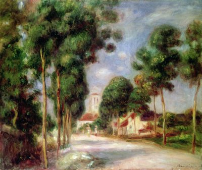 La route vers Essoyes, 1901 - Pierre Auguste Renoir